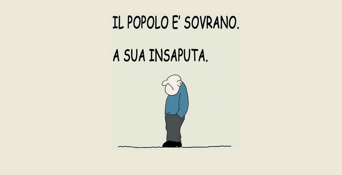 Uno Stato così poco Sovrano che i cittadini reclamano i propri diritti costituzionali al Sovrano di uno Stato estero