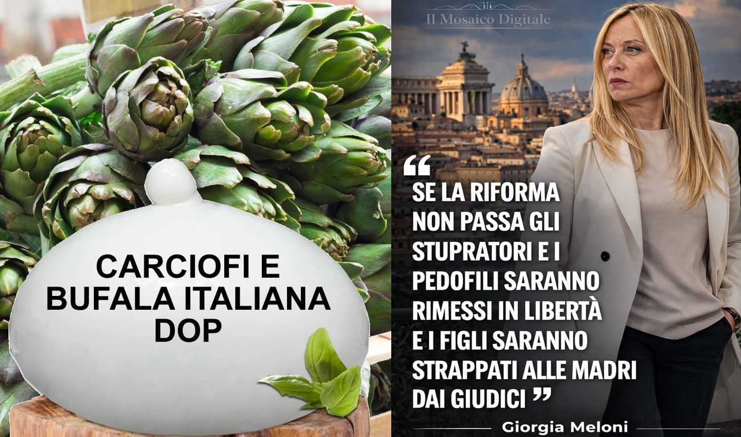 Le bufale tanto al chilo di Giorgia Meloni