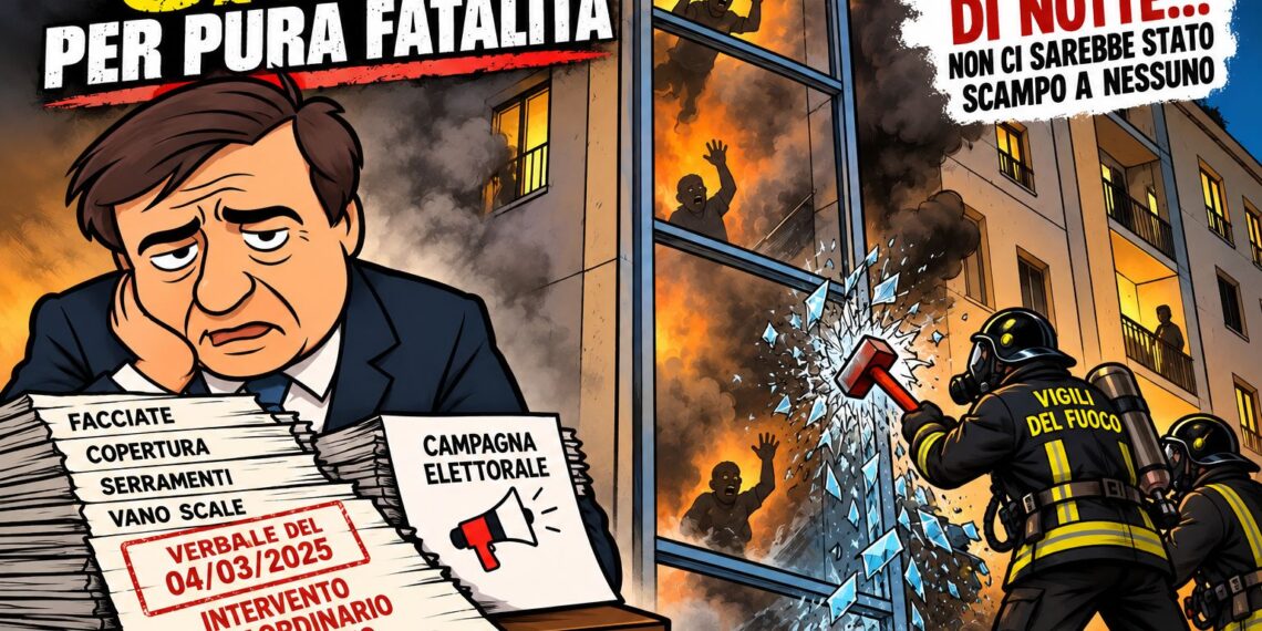 Via Pietro Giuria 3, il j’accuse dei condomini alla Giunta Russo: «Otto mesi dopo l’incendio viviamo ancora in condizioni inaccettabili»